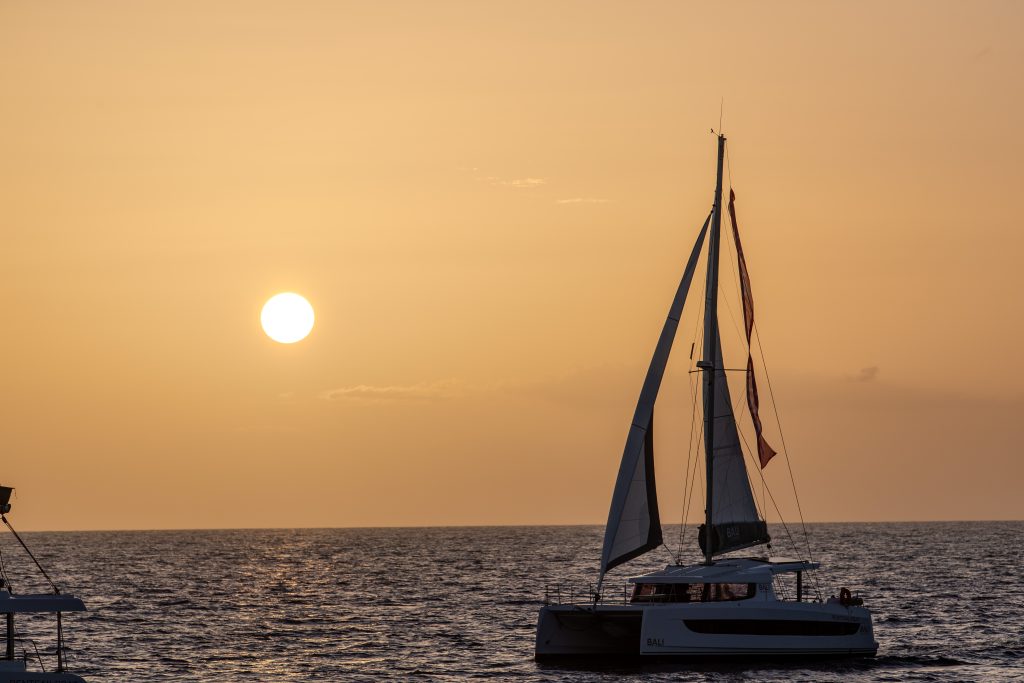 croisière en catamaran aux grenadines