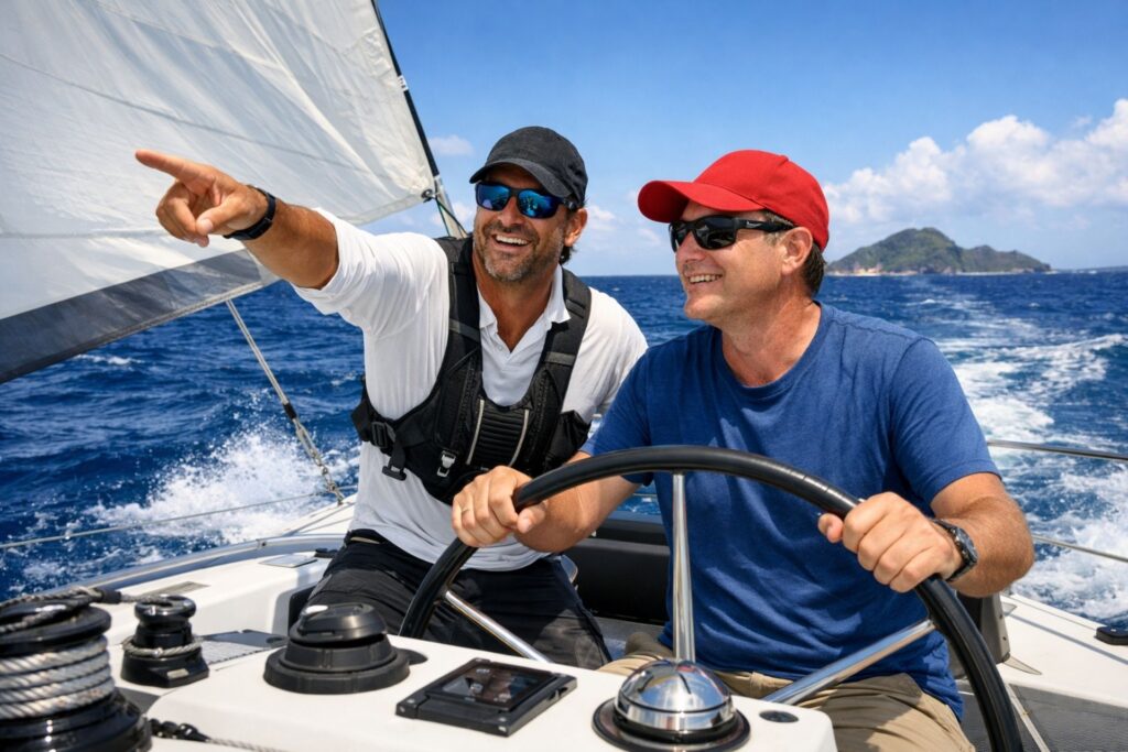 Crosière catamaran antilles canadiens