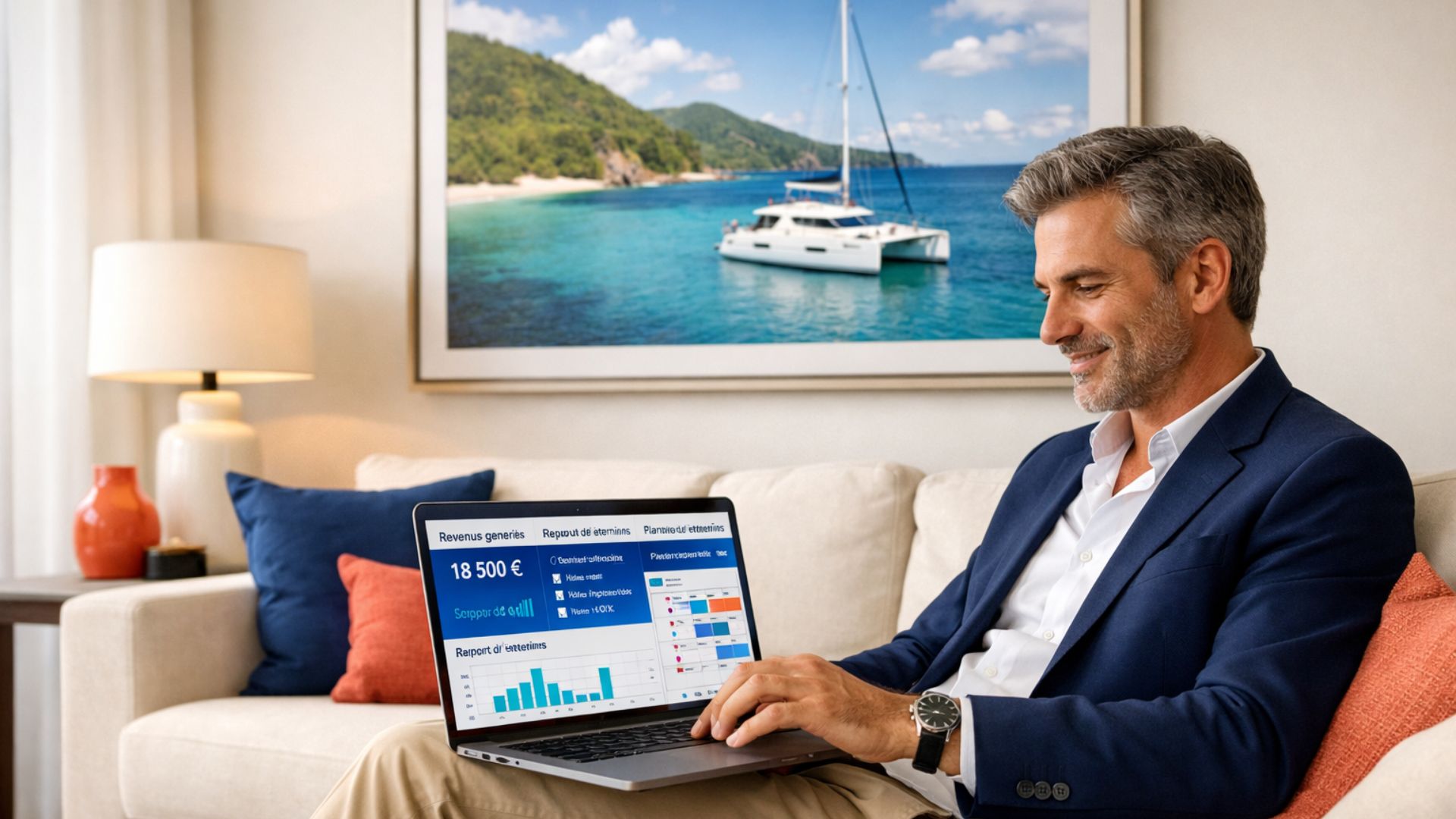 Catamaran charter management in the Caribbean