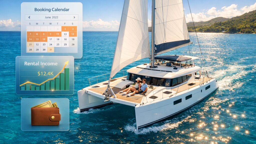 Gestion location de catamaran dans les Caraïbes